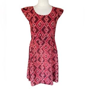 Mata Traders 100% Cotton Fit & Flare Dress